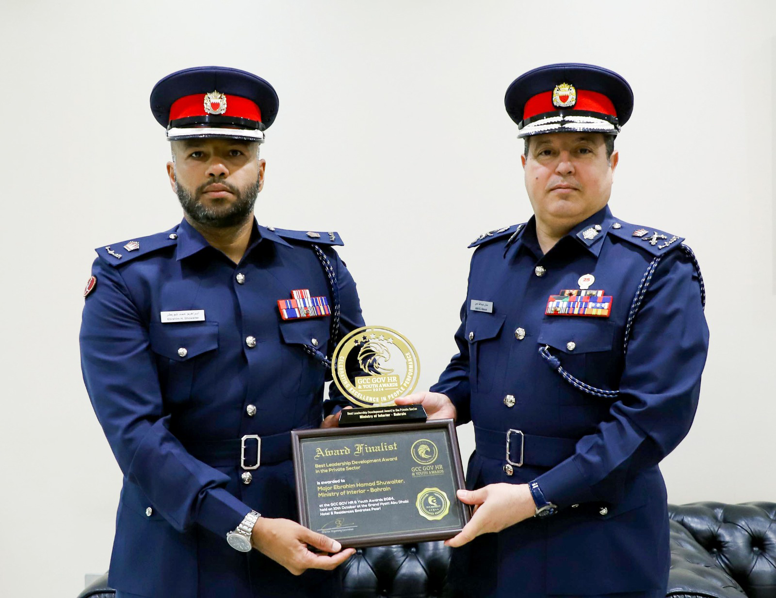 وزارة الداخلية تفوز بجائزة 